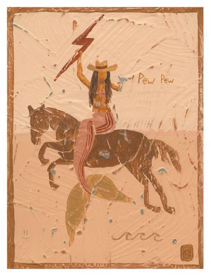 Riding High Art Print | Tahnee Kelland