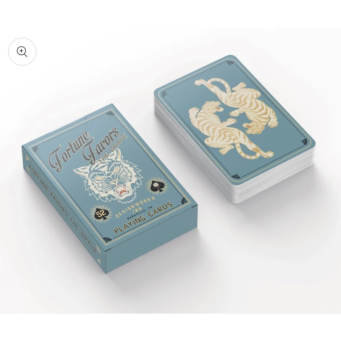 Fortune Favours The Brave Playing Cards – Juniper and Company