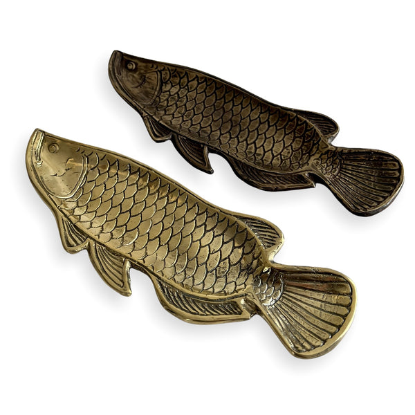 Brass Fish Dish