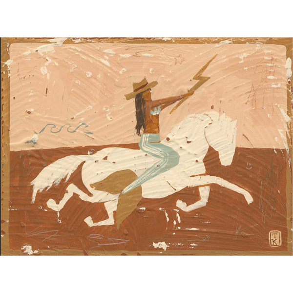 Charge Forward Art Print | Tahnee Kelland