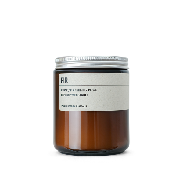 FIR: Cedar / Fir needle / Clove 250g Candle