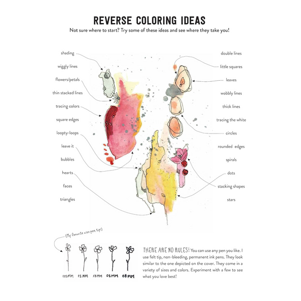Reverse Colouring Book