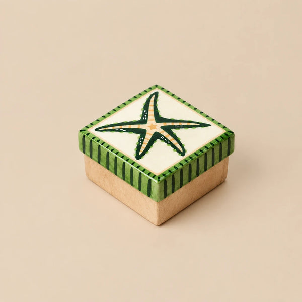 Starfish Capiz Shell Box
