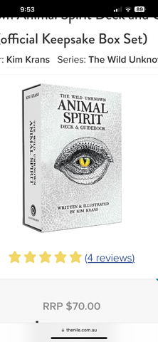 The Wild Unknown Animal Spirit Deck + Guidebook