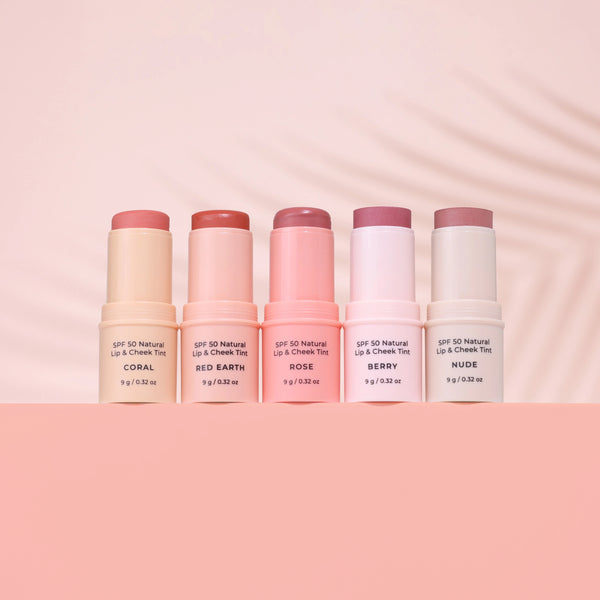 SPF 50 Natural Lip & Cheek Tint | Avocado Zinc