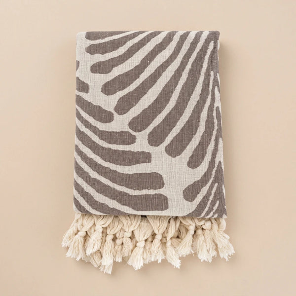 Shell pattern Turkish Towel
