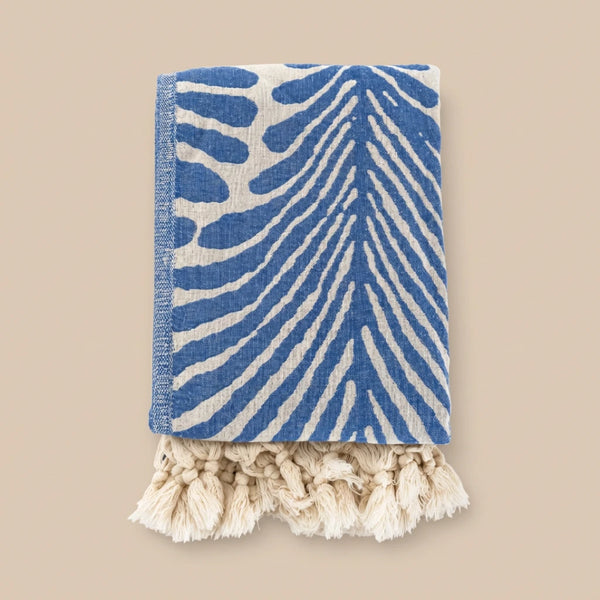 Shell pattern Turkish Towel