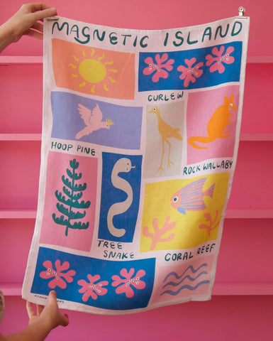 100% Linen Tea Towel | Magnetic Island