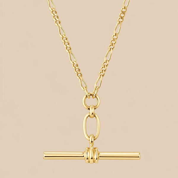 Fob Necklace - 18kg Gold Vermeil | Toni May