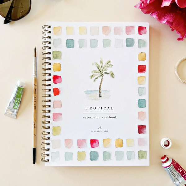 Tropical Watercolour Workbook