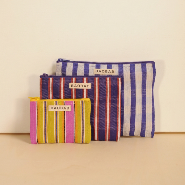 Trio nylon pouches WAOU | BAOBAB