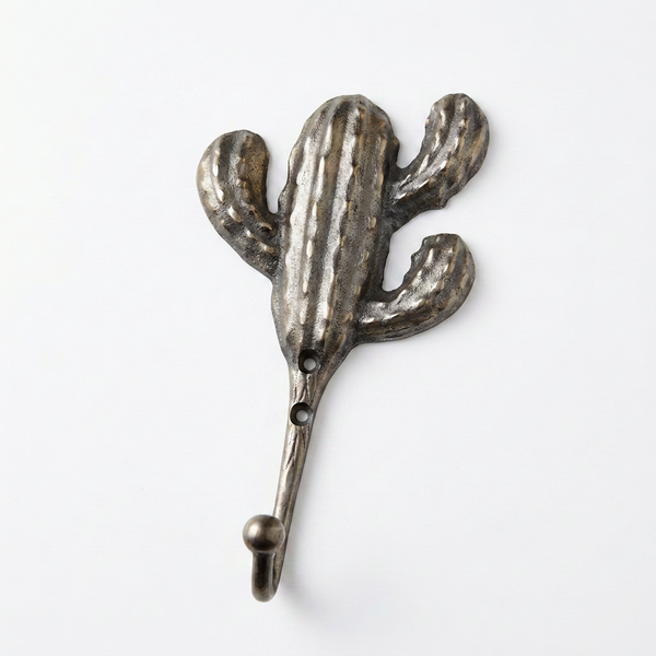 Brass Cactus Hook Large