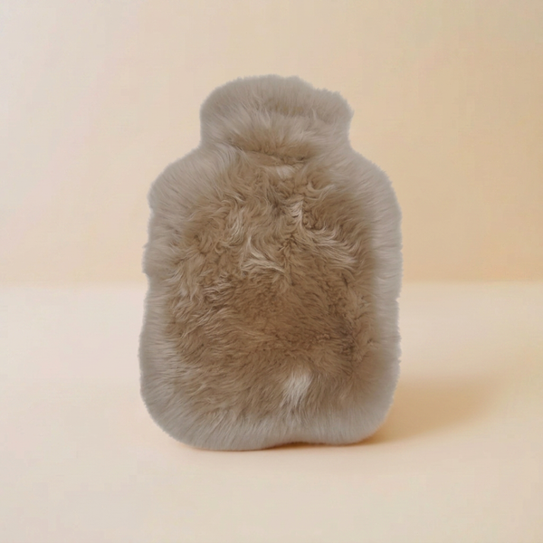 Long Wool Sheepskin Hot Water Bottle Cover