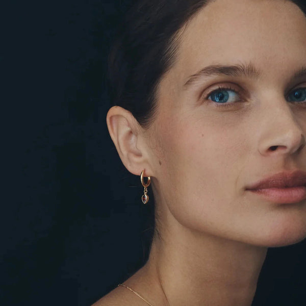 Flame Earrings Gold Vermeil | Temple of The Sun