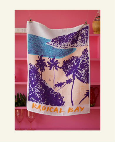 100% Linen Tea Towel | Radical Bay