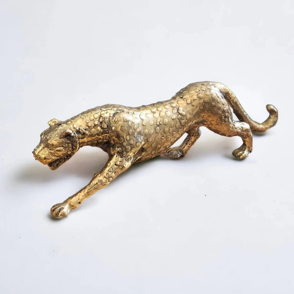 Solid Brass Cheetah