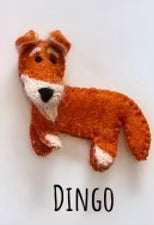 Handmade Felt Finger Puppets