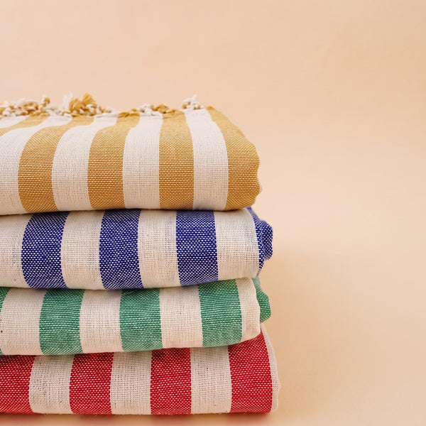 Striped Peshtemal Turkish Hammam Towel