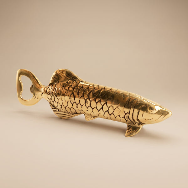 Brass Fish Bottle Opener