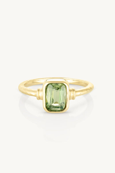 Romy Apatite 18k Gold Vermeil Stacker Ring | Toni May