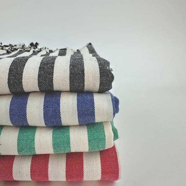 Striped Peshtemal Turkish Hammam Towel