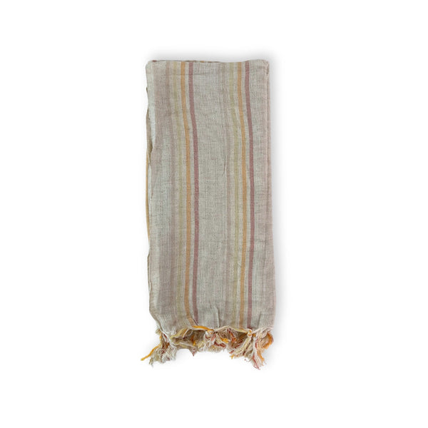 Handloomed Striped Turkish Towel | Multi