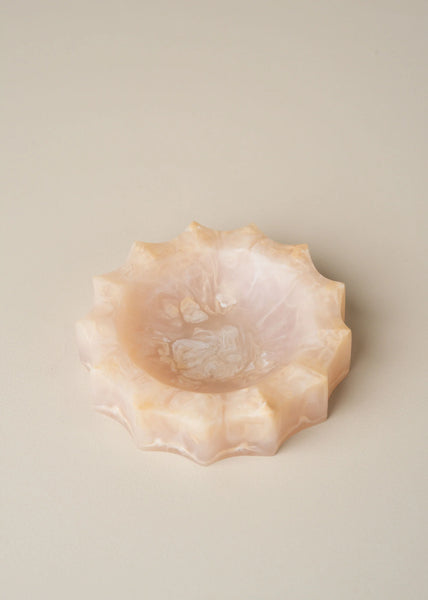 Flow Resin Sun Dish - Blush | Saarde