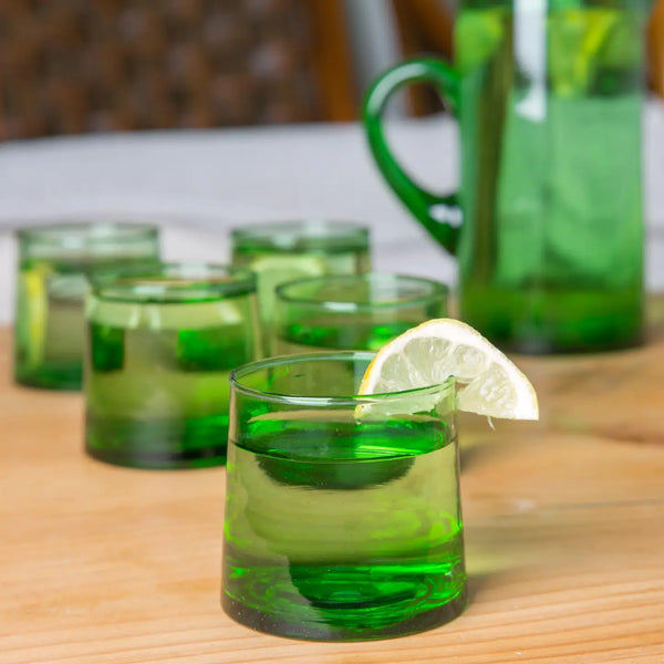 Nicola Spring Beldi Recycled Glass Tumblers - Set of 4