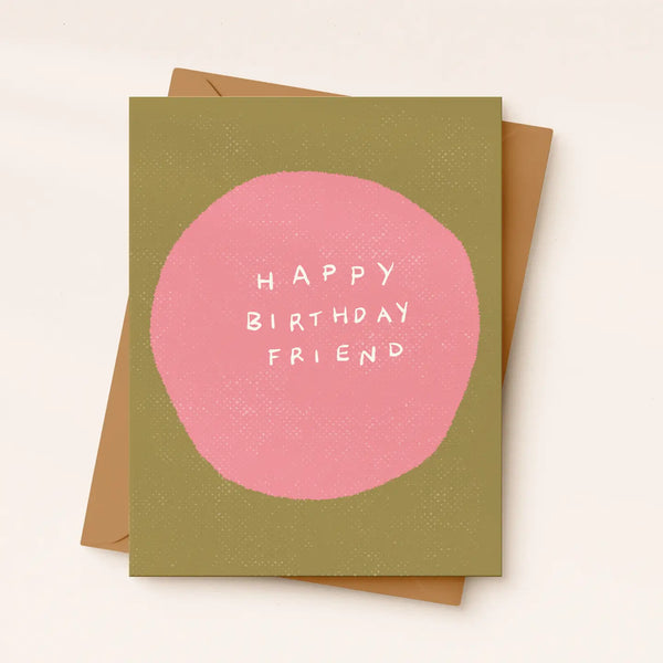 Happy Birthday Friend Card
