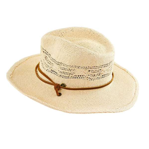 The Flight – Vented Straw Hat with Chin Strap | Fallen Broken Street