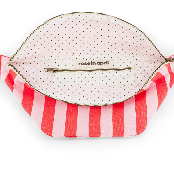 Women’s Bum Bag - Tomato & Candy Pink | rose in April