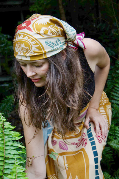 100% Silk Goddess Scarf | Dyana Rogers