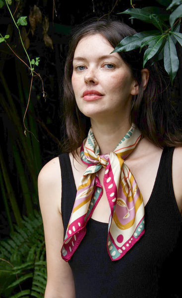 100% Silk Goddess Scarf | Dyana Rogers