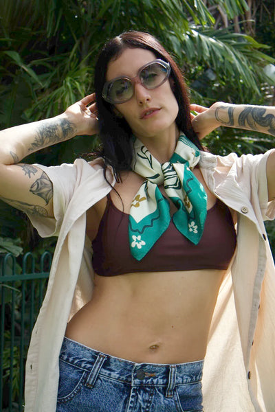 100% Silk Mermaid Scarf | Dyana Rogers