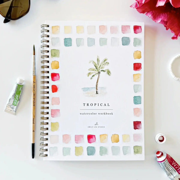 Tropical Watercolour Workbook