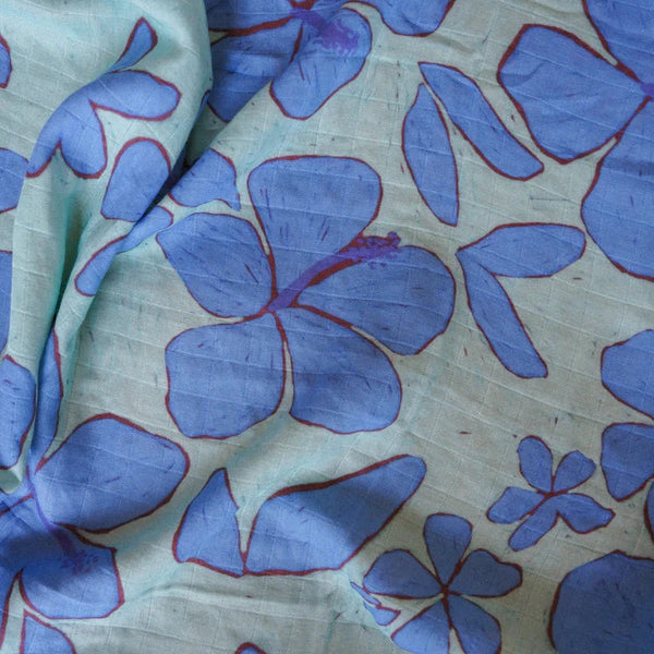 Sea Blossom Cotton & Bamboo Wrap | Loaila
