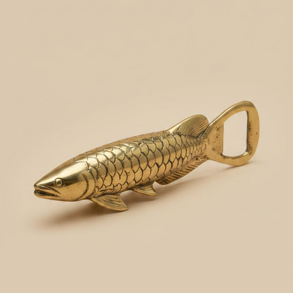 Brass Fish Bottle Opener