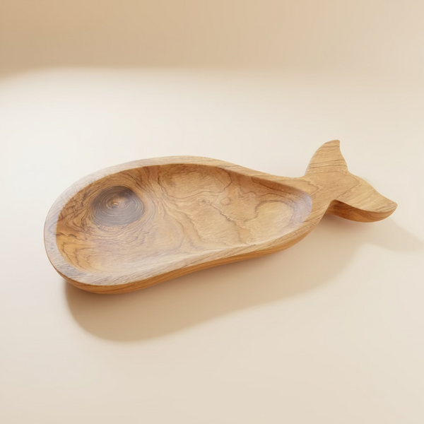 Wood Whale Dishes
