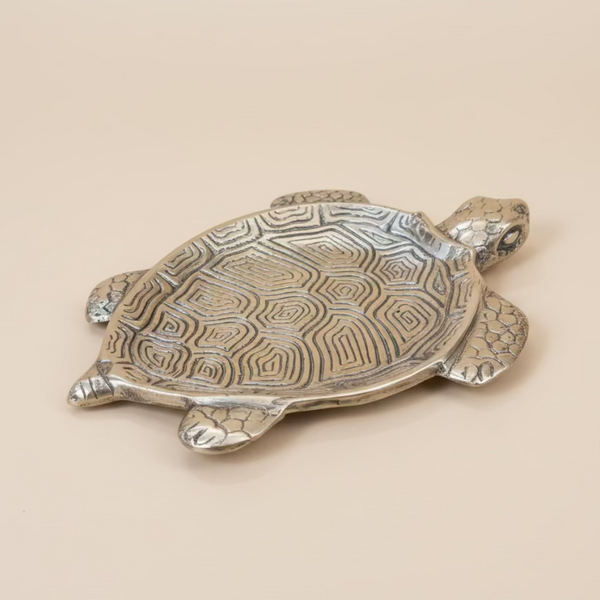 Brass Turtle Dish