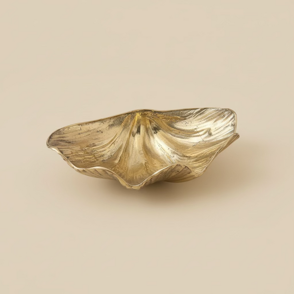 Brass Clam Large Dish