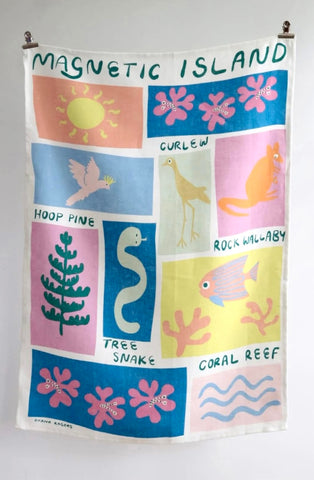100% Linen Tea Towel | Magnetic Island