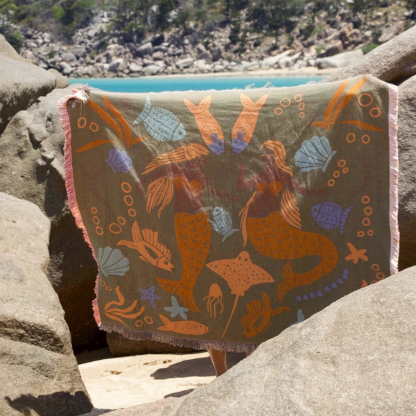 Oceania Throw Blanket | Dyana Rogers