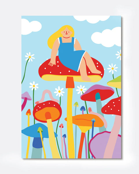 Kids Paint By Numbers | Mushroom Dreaming