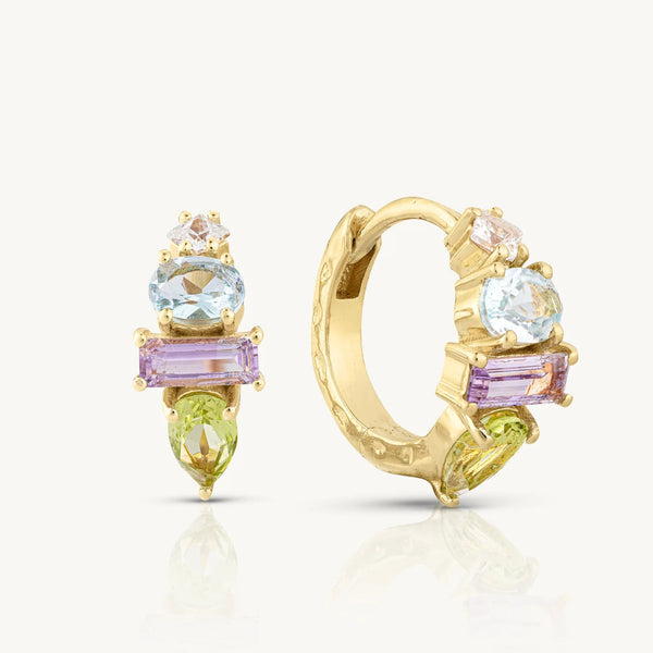 Reina Gold Hoops | Toni May
