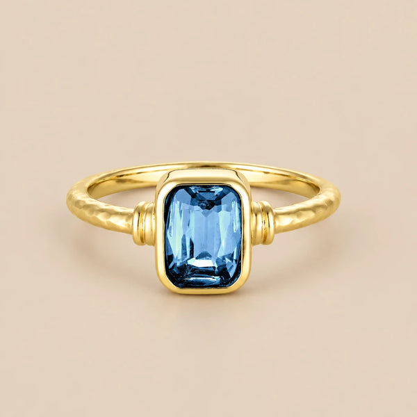 Romy Topaz Gold Stacker | Toni May