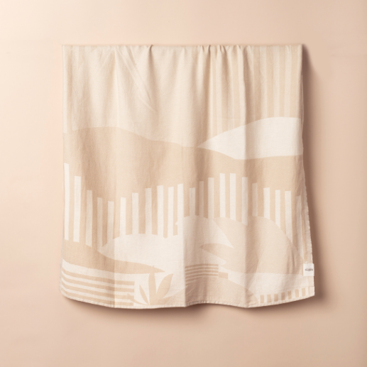 Desert Moon Cotton Baby Blanket | Saarde