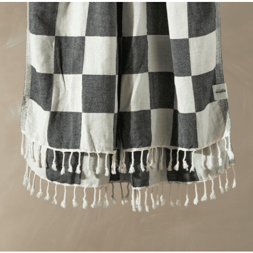 Sicily Turkish Towel | Black