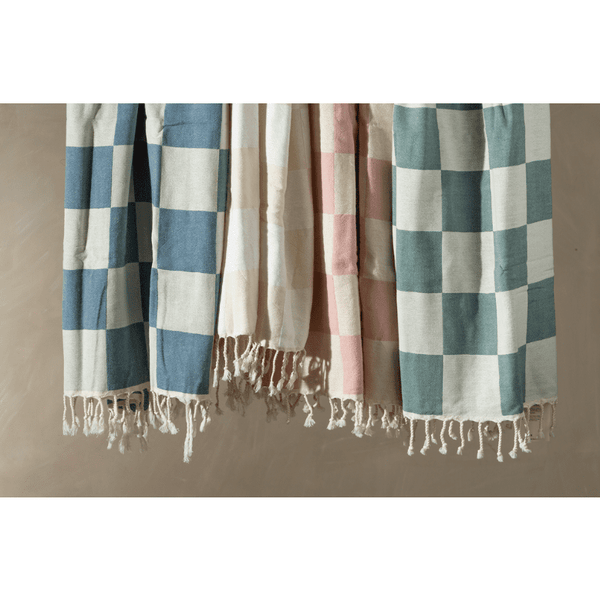 Sicily Turkish Towel | Storm Blue