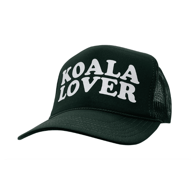 Koala Lover Trucker Cap | Rainforest Green