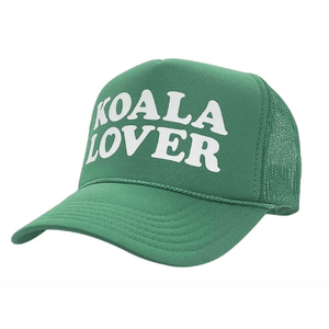 Koala Lover Trucker Cap | Palm Tree Green